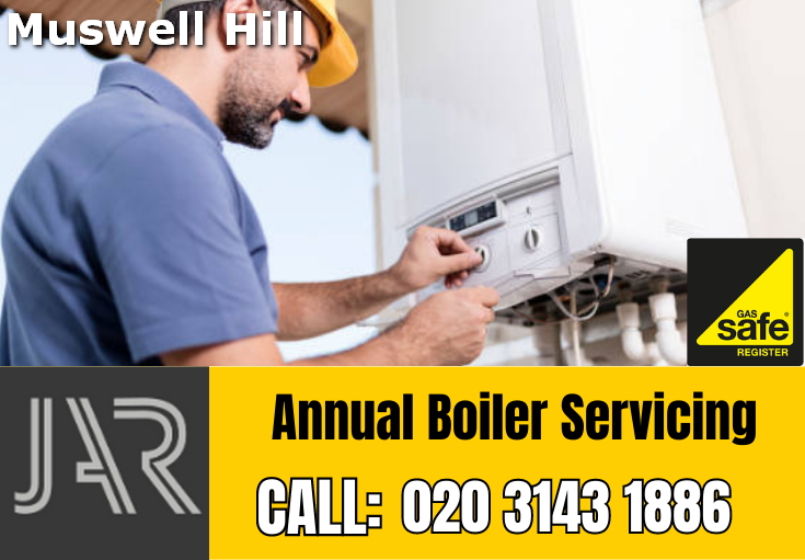 annual boiler servicing Muswell Hill