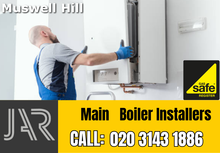 Main boiler installation Muswell Hill
